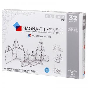 Magna-Tiles ICE Transparent set magnetic (32 piese)