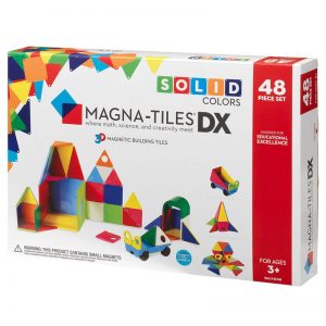 Magna-Tiles Solid Colors set magnetic (48 piese)